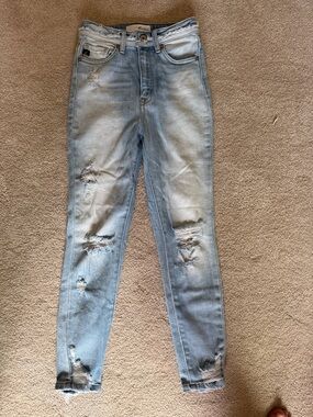 KanCan Light Blue Distressed Skinny Jeans